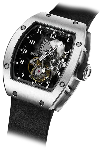 RM 006 TOURBILLON FELIPE MASSA RUBBER STRAP TITANIUM CASE 2004
